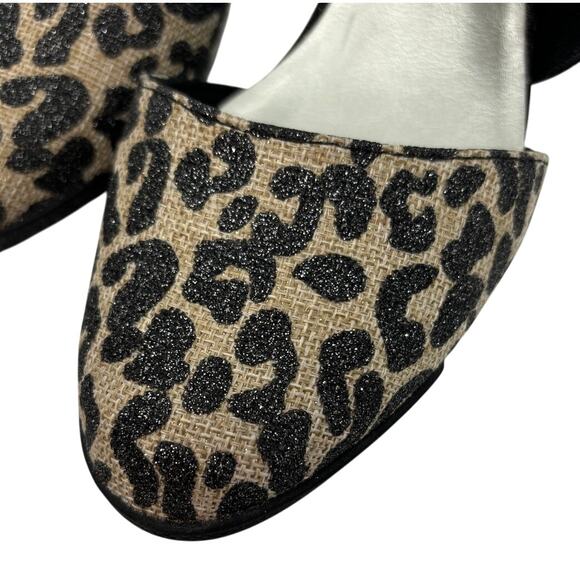 ANNE KLEIN Women’s NEW Tara Natural/Black Wedge Heels Shoes | Size 6.5 - Picture 3 of 5